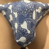 瓢箪（ひょうたん）紋様黒猫（水着系素材）