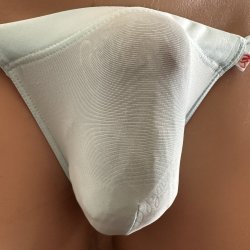 画像3: 染め　やや小さめ極上柔らか薄手のロゴ入り水着系素材黒猫水色