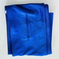 穴空き 薄手の水着系素材六尺光沢ライトネイビー