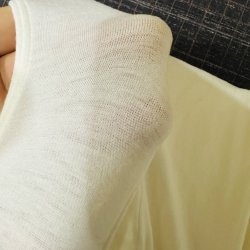 画像3: 穴空き ウール混天竺ニット六尺キナリ