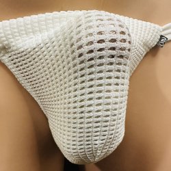 画像3: やや小さめ光沢ネットホール黒猫（薄手の穴空き伸縮素材）