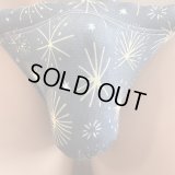 花火模様縄猫（綿混柔らか素材＋縄）