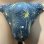画像1: 花火黒猫（薄手の綿混柔らか素材） (1)