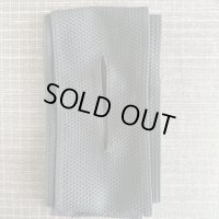 超極細！！穴あき 膨れメッシュ素材六尺黒（10センチ仕上げ）