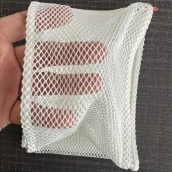 画像3: ダイヤネット六尺白（こちらは穴あき六尺ではありません）