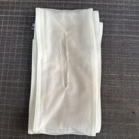 超極細！！穴空きパワーネット素材六尺白（10センチ仕上げ）