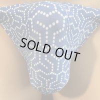 毘沙門亀甲紋様縄猫（綿混柔らか素材＋縄）