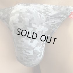 画像2: 迷彩黒猫（薄手の綿混柔らか素材）