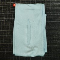 超極細！！穴空き 薄手の天竺ニット素材六尺浅縹色