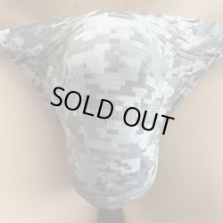 画像1: 迷彩黒猫（薄手の綿混柔らか素材）