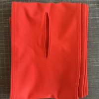 穴空き 薄手の水着系素材六尺マッドレッド