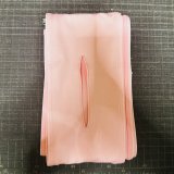 超極細！！穴空き ちょっと薄手の水着系素材六尺薄ピンク