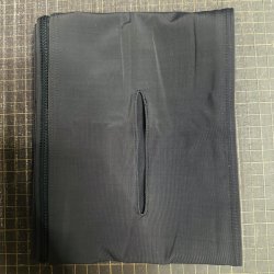 画像1: 穴空き 柔らか薄手の水着系素材六尺ダークグレー