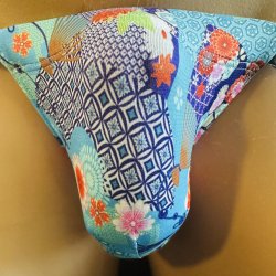 画像1: 賑やか花和紋様黒猫（薄手の綿混柔らか素材）