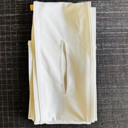 画像1: 極細！！穴空き 水着系素材六尺白