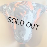 迷彩黒猫オレンジ（水着系素材）