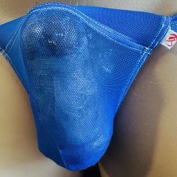 画像2: やや小さめパワーネット黒猫青（タグは黄色となります）