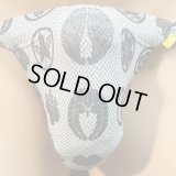 檜垣家紋紋様黒猫（薄手の綿混柔らか素材）