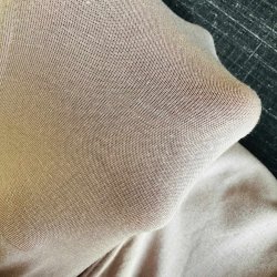 画像3: 2/3幅！！穴空き 薄手の天竺ニット素材六尺退紅