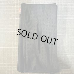 画像1: 極細！穴空き 薄手の機能系パンチホール六尺黒（仕上がり10センチ）