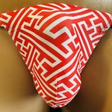 工字紋様黒猫（水着系素材）