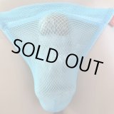 画像: ダイヤホールネット黒猫水色