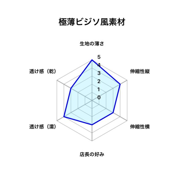 画像4: 穴あきシ極薄ビジソ風素材六尺水色（シースルー系素材） (4)