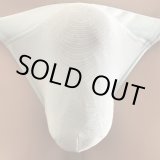 画像: 染め　やや小さめ極上柔らか薄手のロゴ入り水着系素材黒猫水色