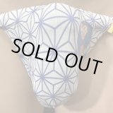 画像: めで鯛麻の葉紋様黒猫（水着系素材）