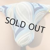 画像: デカ七宝紋様黒猫（薄手の綿混柔らか素材）