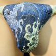 画像1: 荒波紋様黒猫（水着系素材） (1)
