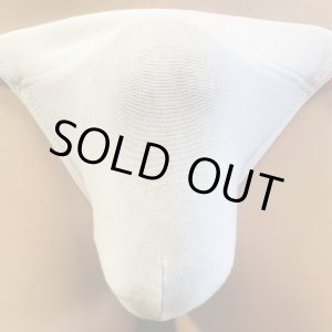 画像: やや小さめ柔らか薄手のベア天竺黒猫白