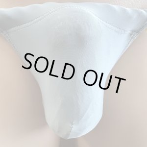 画像: やや小さめ柔らか薄手の機能性素材縄猫グレー