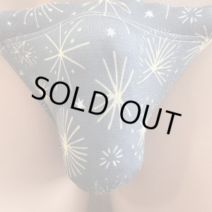 画像: 花火模様縄猫(綿混柔らか素材+縄)