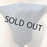 画像: やや小さめ薄手の機能性素材黒猫黒