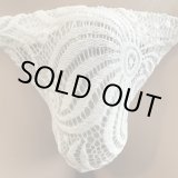 画像: パワーネット立体唐草紋様黒猫（唐草模様の特殊パワーネット）