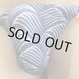 画像: 波柄紋様縄猫（綿混柔らか素材＋縄）