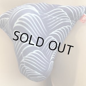 画像: 波柄紋様縄猫(綿混柔らか素材+縄)