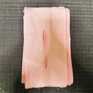 画像: 超極細!!穴空き ちょっと薄手の水着系素材六尺薄ピンク