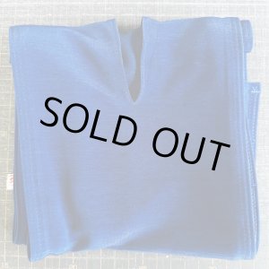 画像: 半幅!!穴あきシフォンジョーゼット六尺ライトネイビー(15センチ仕上げ)