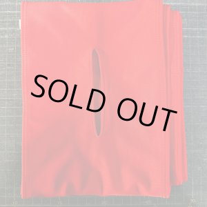 画像: 半幅!!穴空き 水着系素材六尺光沢レッド