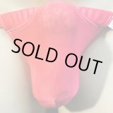 画像: やや小さめ柔らか薄手の機能性素材黒猫赤