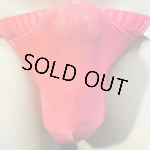 画像: やや小さめ柔らか薄手の機能性素材黒猫赤