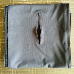 画像: 2/3幅!!穴空き 薄手の水着系素材六尺マッドネイビー